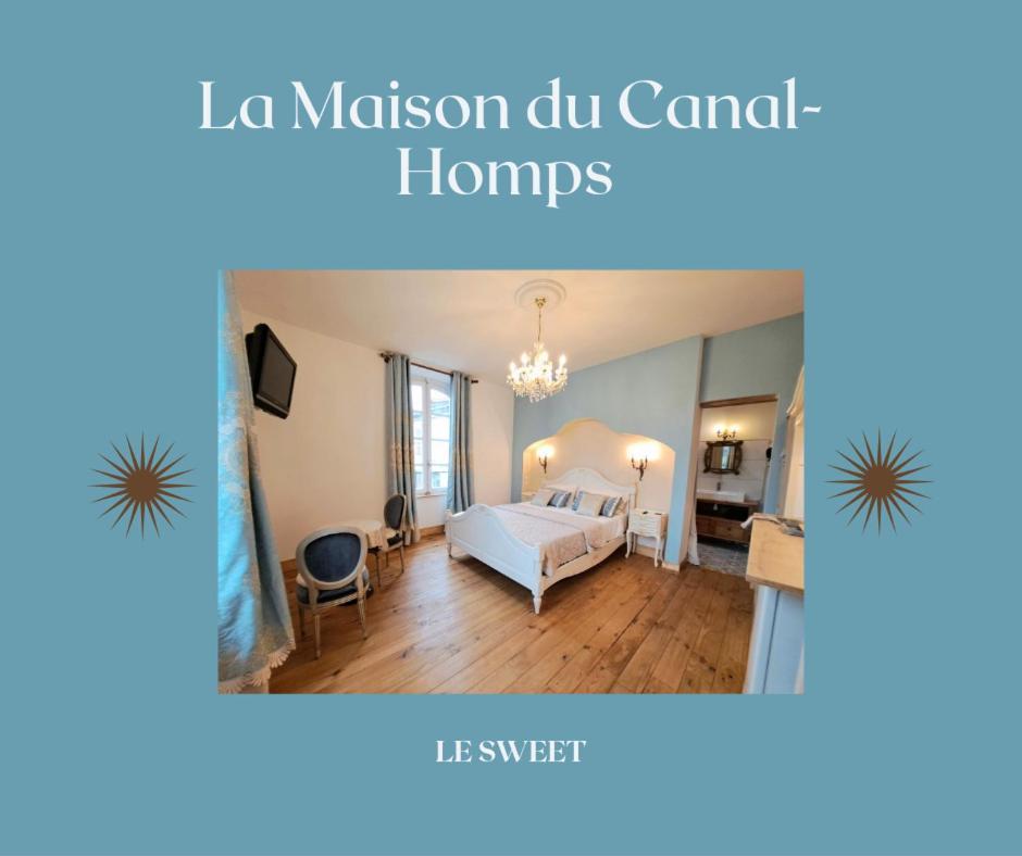 La Maison Du Canal - Homps - Le Sweet Экстерьер фото